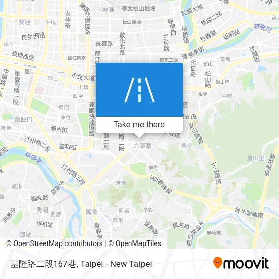 基隆路二段167巷地圖