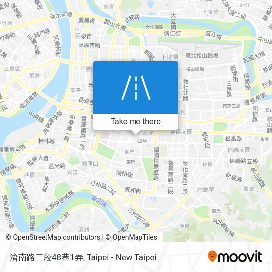濟南路二段48巷1弄地圖