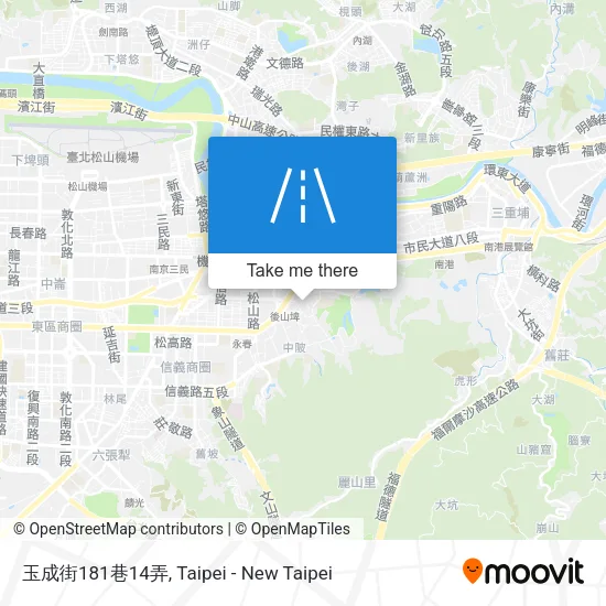 玉成街181巷14弄地圖