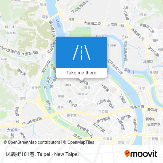 民義街101巷地圖