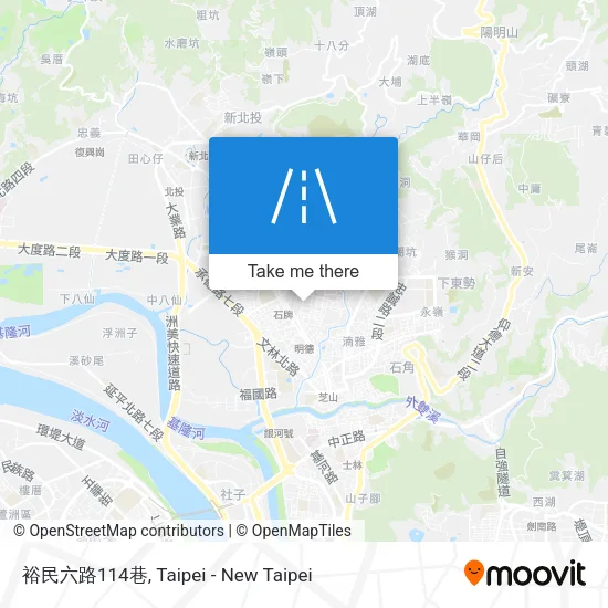 裕民六路114巷 map