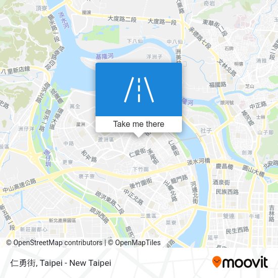 仁勇街 map
