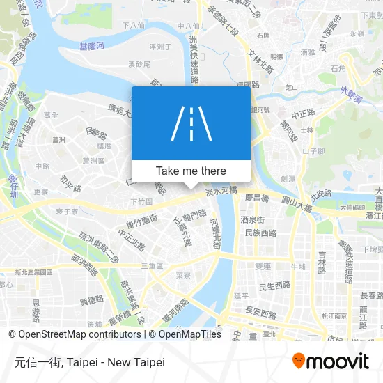 元信一街 map