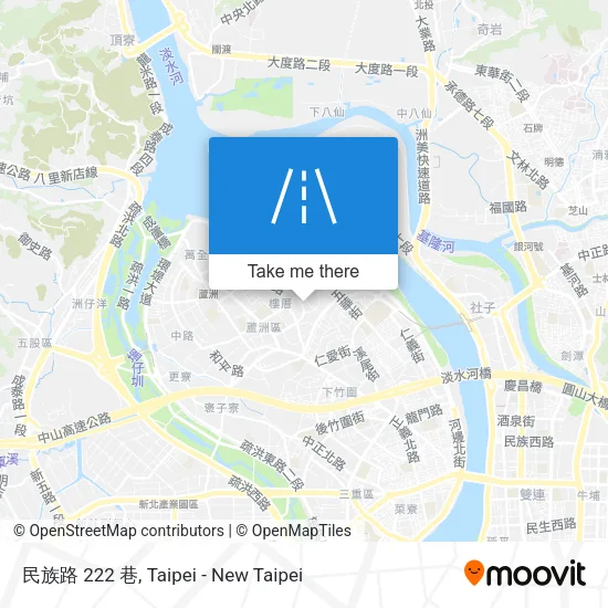 民族路 222 巷 map