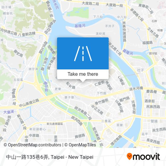 中山一路135巷6弄地圖