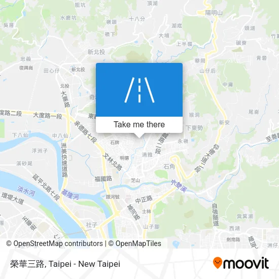 榮華三路地圖