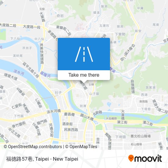 福德路57巷地圖