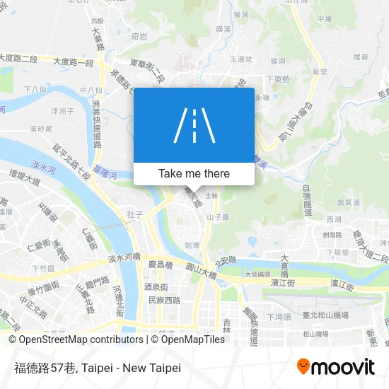福德路57巷地圖