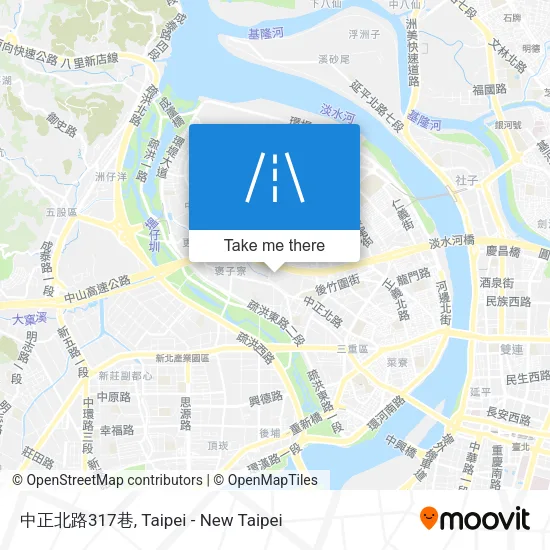 中正北路317巷地圖