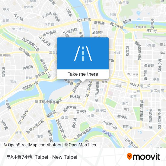 昆明街74巷 map