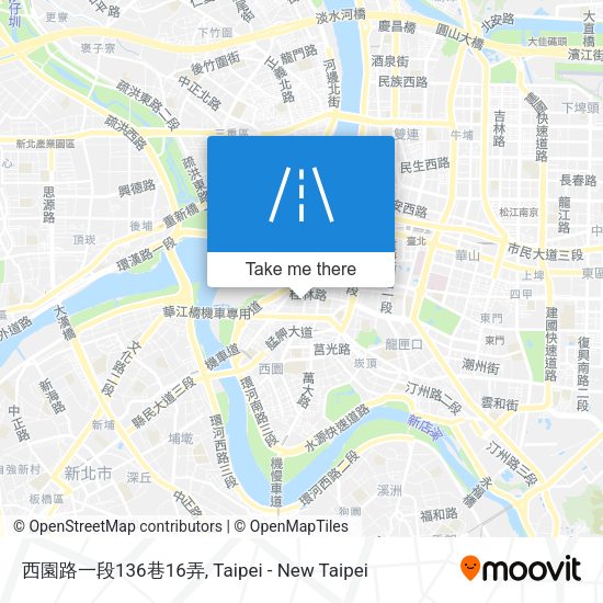 西園路一段136巷16弄地圖