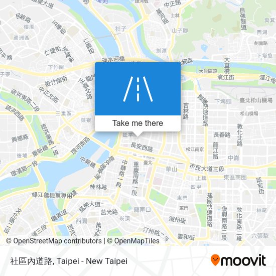 社區內道路 map