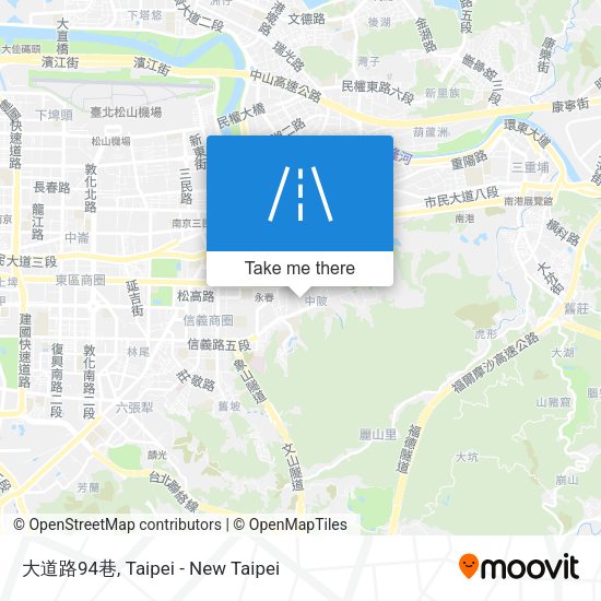 大道路94巷地圖
