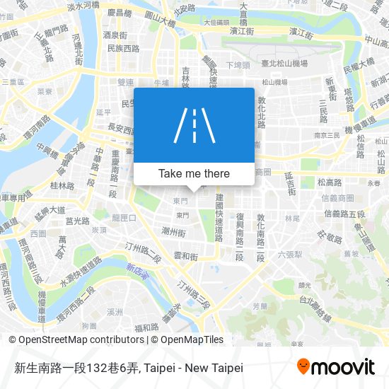 新生南路一段132巷6弄地圖