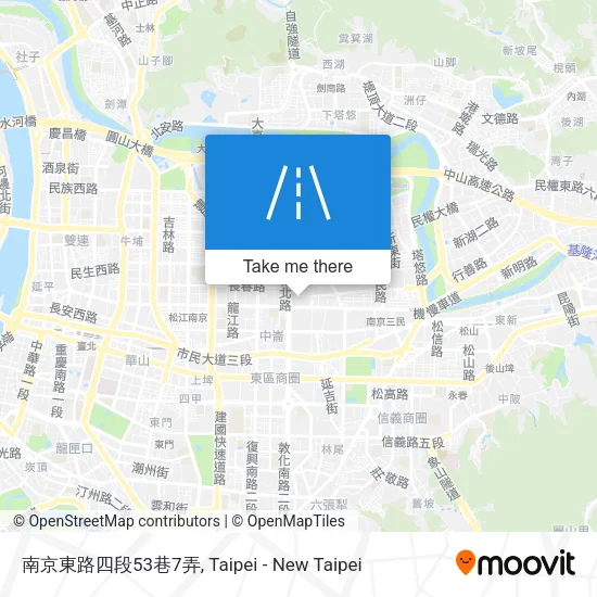 南京東路四段53巷7弄地圖