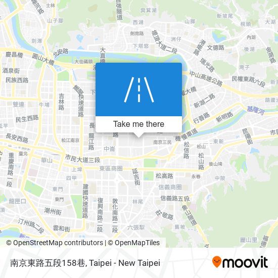 南京東路五段158巷 map