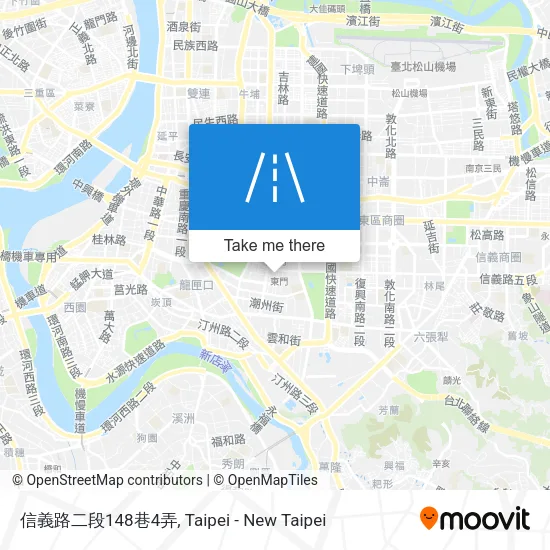 信義路二段148巷4弄地圖