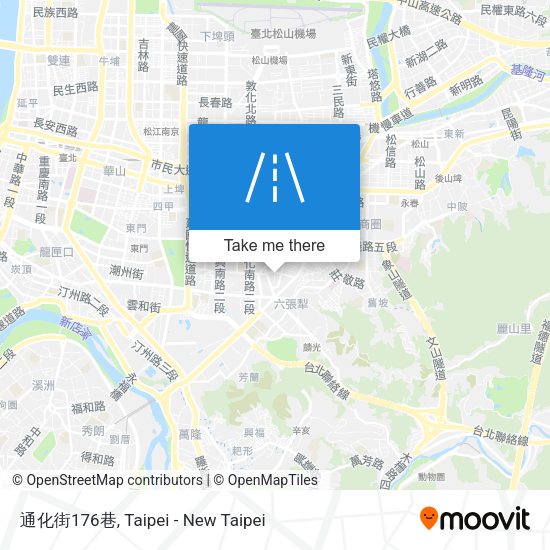 通化街176巷地圖