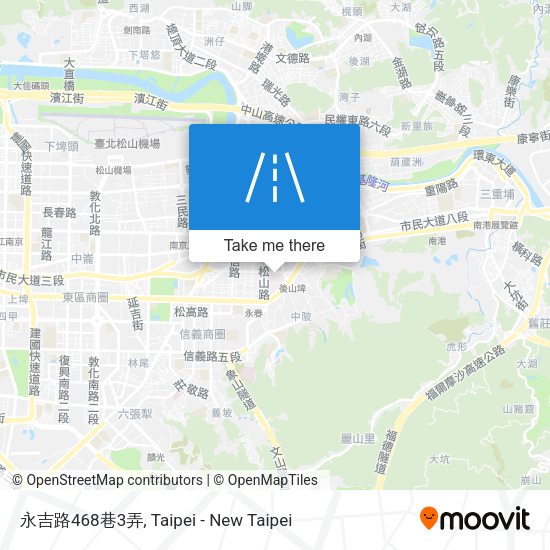 永吉路468巷3弄地圖