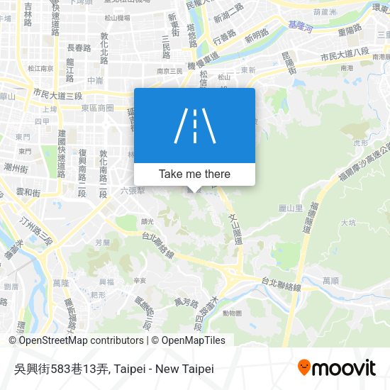 吳興街583巷13弄地圖
