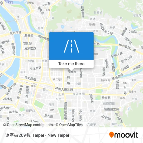 遼寧街209巷 map