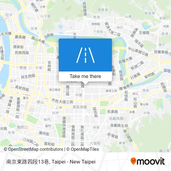 南京東路四段13巷地圖