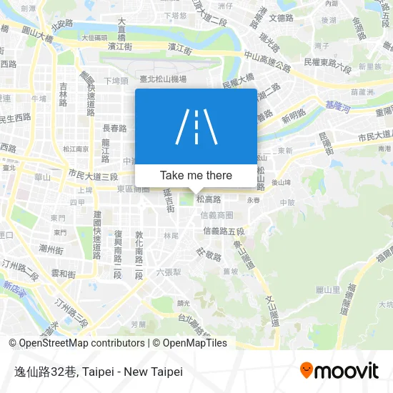 逸仙路32巷地圖