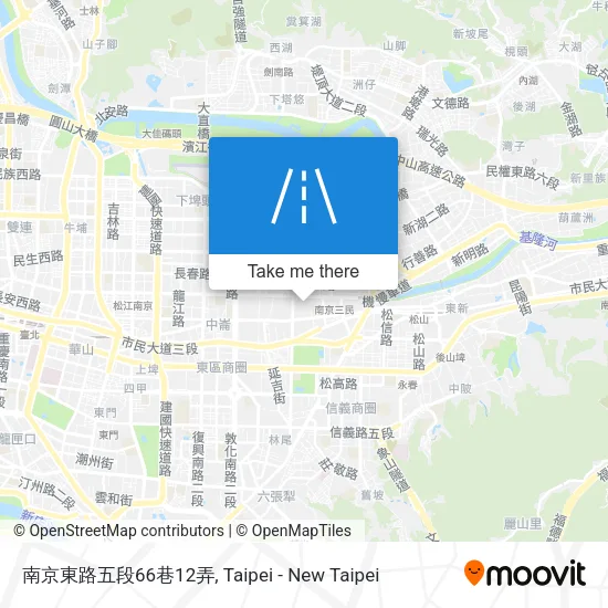 南京東路五段66巷12弄地圖