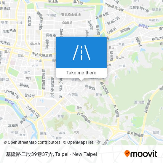 基隆路二段39巷37弄地圖