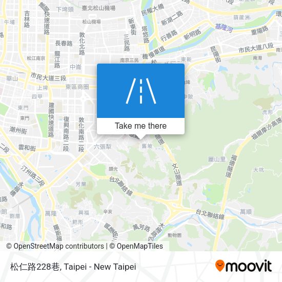 松仁路228巷 map