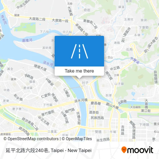 延平北路六段240巷 map