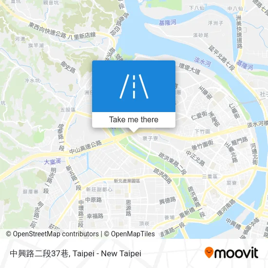 中興路二段37巷地圖