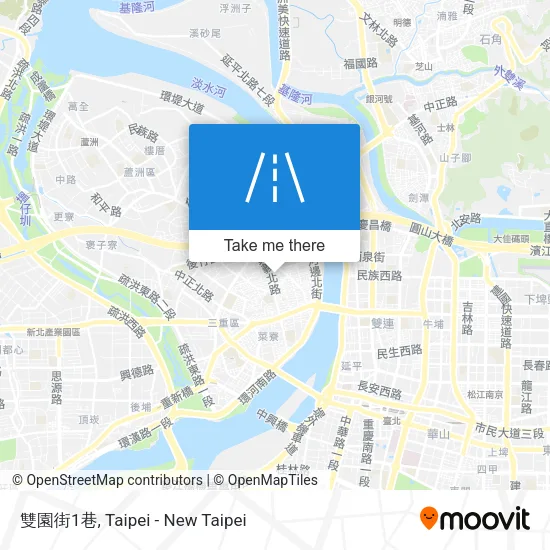 雙園街1巷地圖