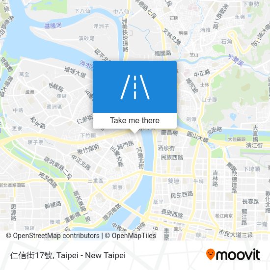 仁信街17號地圖