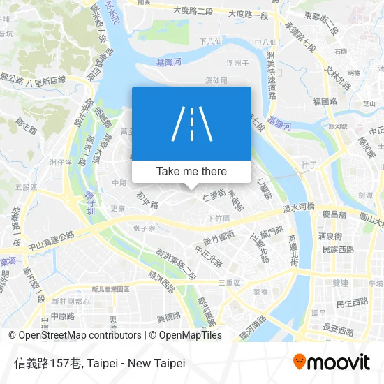 信義路157巷地圖