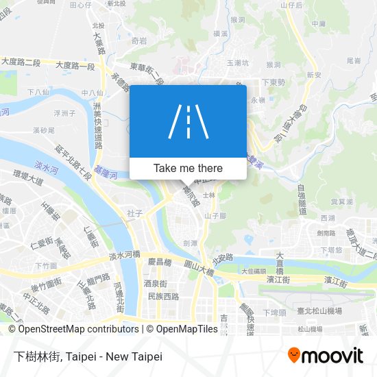 下樹林街 map