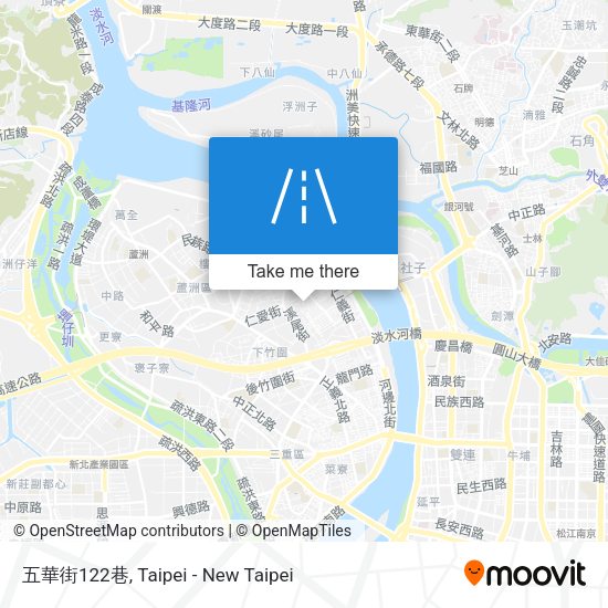 五華街122巷地圖