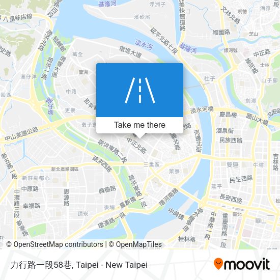 力行路一段58巷地圖