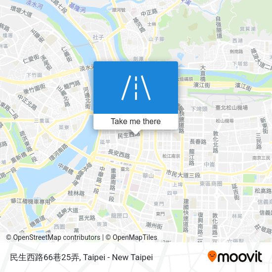 民生西路66巷25弄 map
