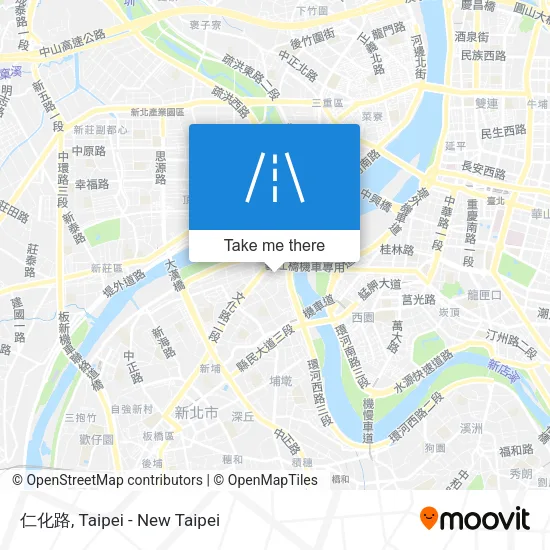 仁化路 map