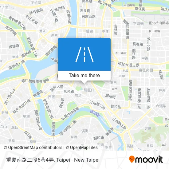 重慶南路二段6巷4弄地圖