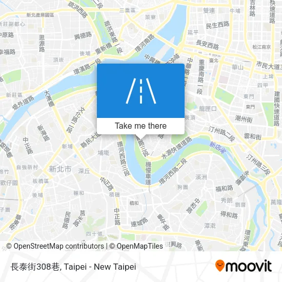 長泰街308巷地圖