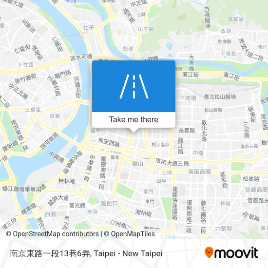 南京東路一段13巷6弄地圖