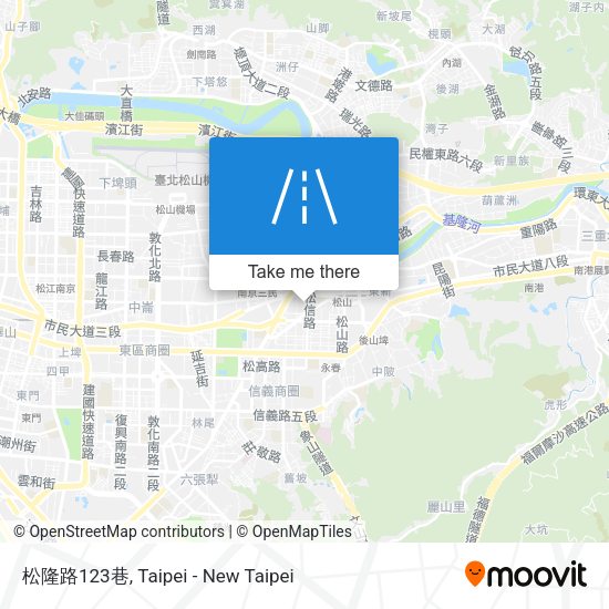 松隆路123巷 map