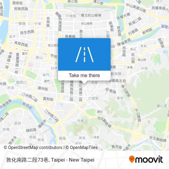 敦化南路二段73巷地圖