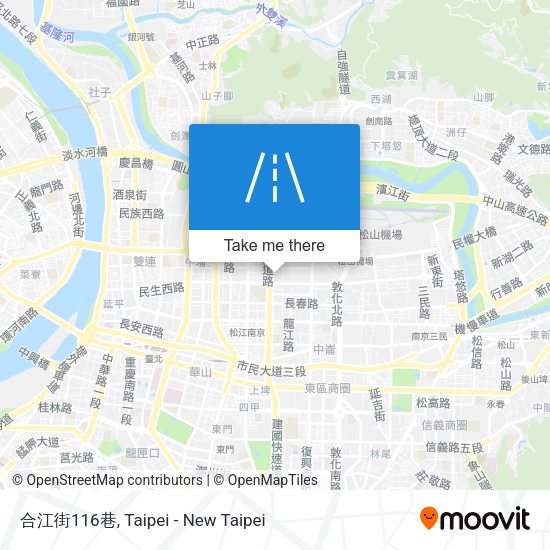 合江街116巷地圖