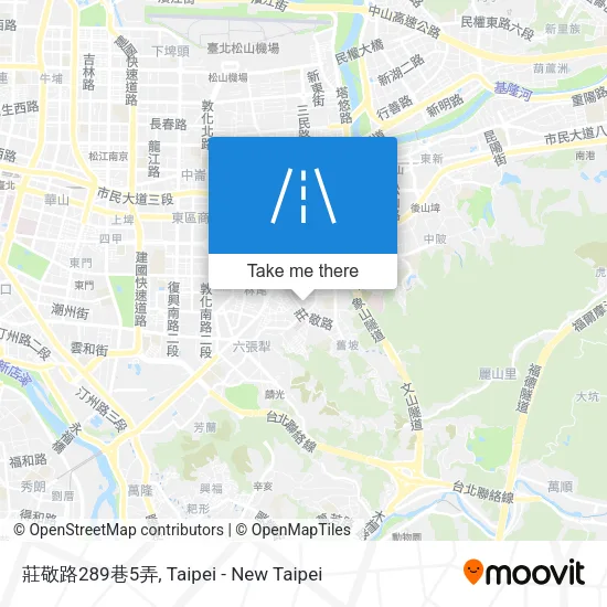 莊敬路289巷5弄地圖