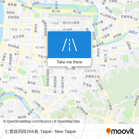 仁愛路四段266巷 map