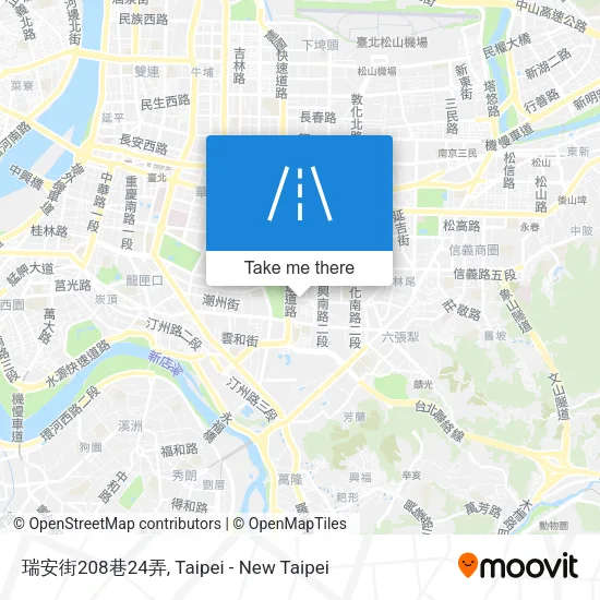 瑞安街208巷24弄地圖