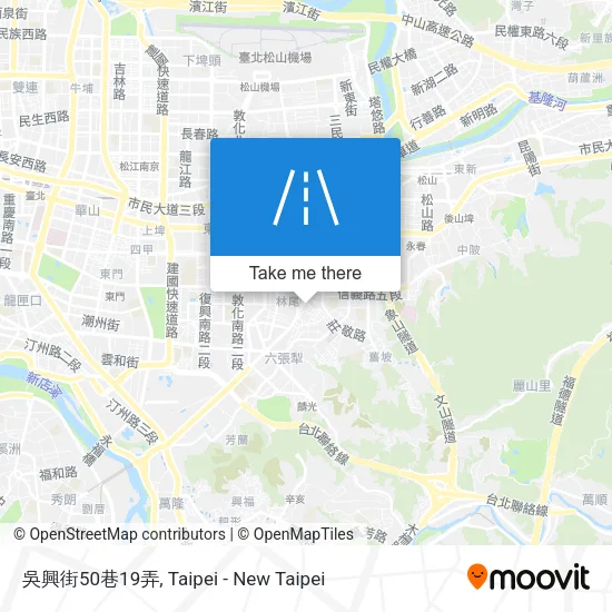 吳興街50巷19弄地圖